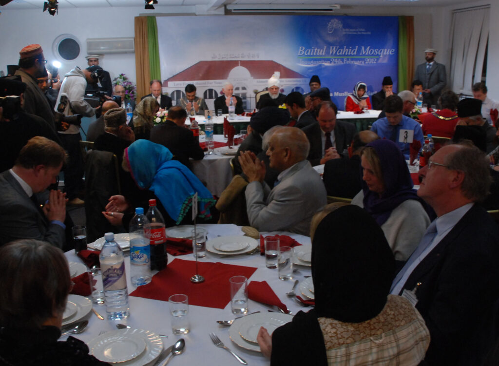 OPENING OF MOSQUE 24th FEBRUARY 2012 – Hanworth Park
